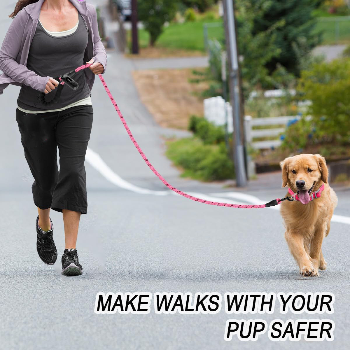 Premium Large Dog Walking Leash – Secure & Comfortable!