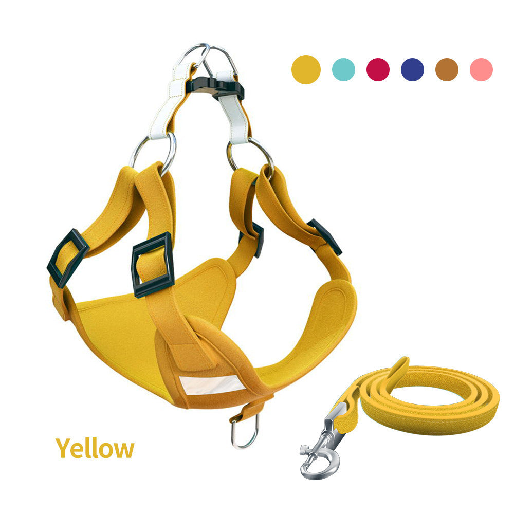 Glow Reflective Dog Harness Set – Be Seen, Be Safe!