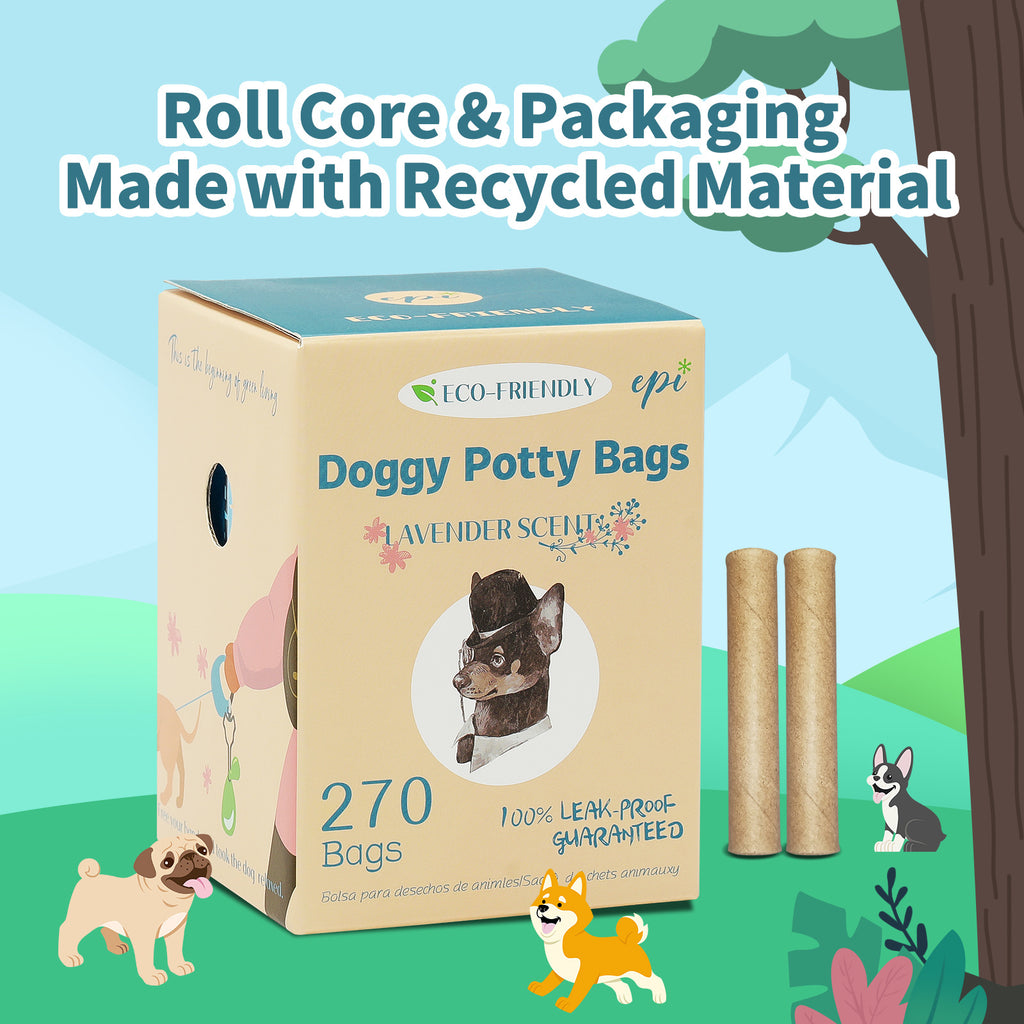 Premium Biodegradable Dog Bags — Tough on Mess, Gentle on Earth!