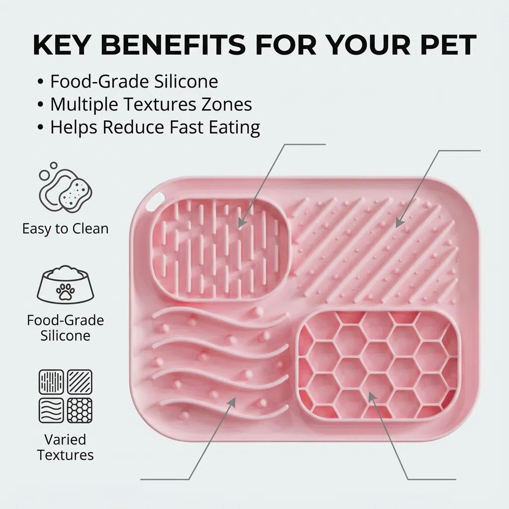 Anti‑Choke Suction Dog Feeder – Slow Eating, Happy Pup!