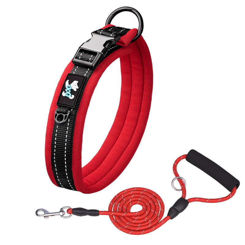 High‑Visibility Nylon Dog Collar Set – Secure & Stylish!