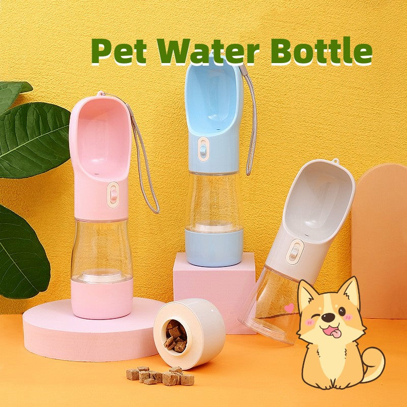 Travel‑Ready Dog Hydration Bottle – Easy, Clean & Portable!