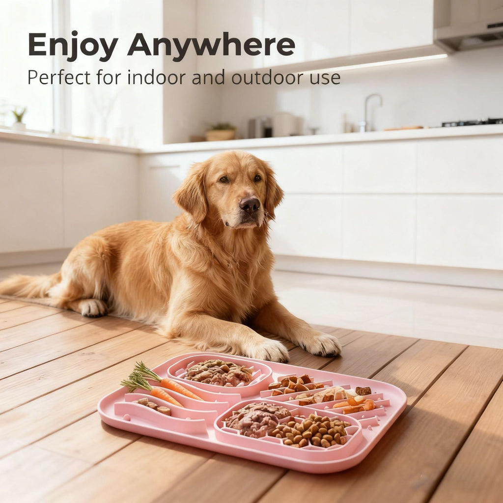 Anti‑Choke Suction Dog Feeder – Slow Eating, Happy Pup!